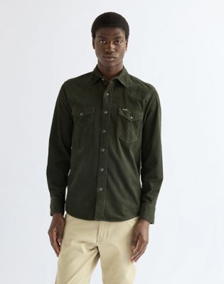Regular Western Shirt in Rosin