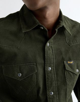 Regular Western Shirt in Rosin