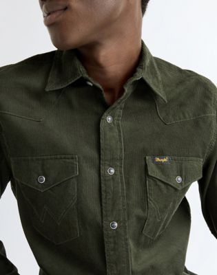 Regular Western Shirt in Rosin