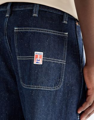 Relaxed Work Trousers in Indigo Nep