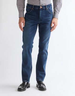 Greensboro Straight Low Stretch Jean in Frozen Night