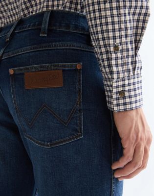Greensboro Straight Low Stretch Jean in Frozen Night