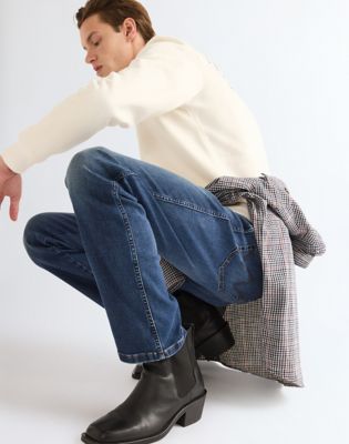 Texas Straight High Stretch Jean in Lightning