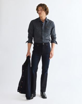Wrancher Bootcut Jean in Glacier Blue
