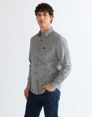 Regular One Pocket Shirt in Blue