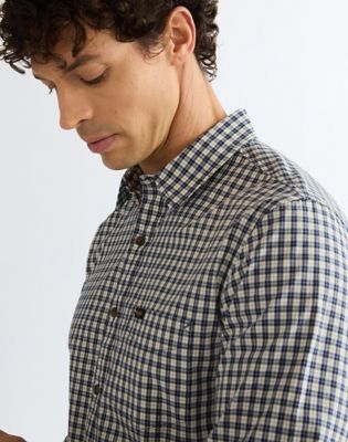 Regular One Pocket Shirt in Blue
