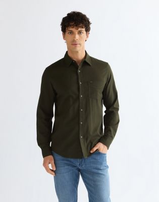 Regular One Pocket Shirt in Rosin