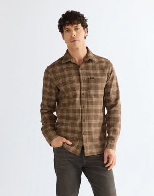 Regular One Pocket Shirt in Kangaroo