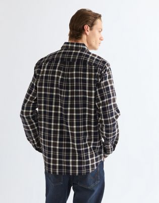 Regular One Pocket Shirt in Dark Indigo
