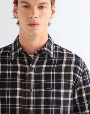 Regular One Pocket Shirt in Dark Indigo