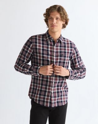 Regular One Pocket Shirt in Rose Indigo