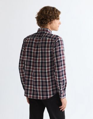 Regular One Pocket Shirt in Rose Indigo
