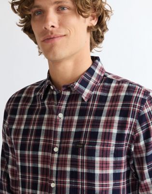 Regular One Pocket Shirt in Rose Indigo