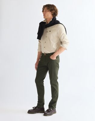Regular One Pocket Shirt in Pelican