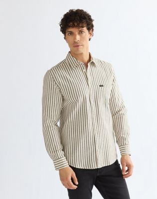 Regular One Pocket Shirt in Rosin