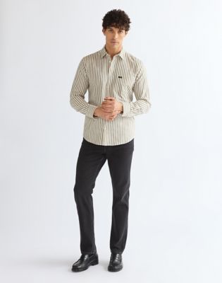 Regular One Pocket Shirt in Rosin