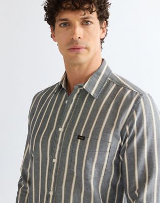 Regular One Pocket Shirt in Dark Sapphire