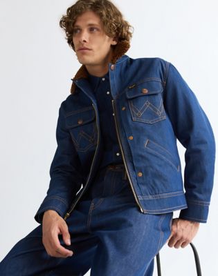 Super Wrangler Jeans Relaxed Jacket in Super Raw
