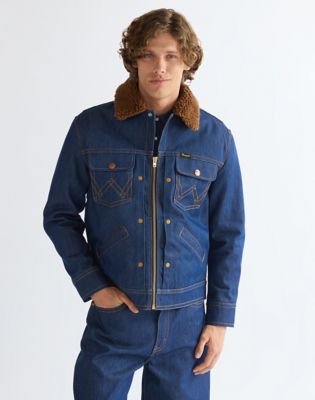 Super Wrangler Jeans Relaxed Jacket in Super Raw