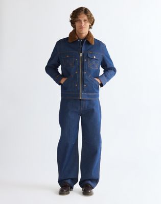 Super Wrangler Jeans Relaxed Jacket in Super Raw