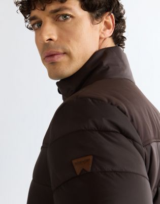 Regular Packable Puffer Jacket in Chocolate Torte