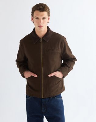 Regular Utility Jacket in Chocolate Torte