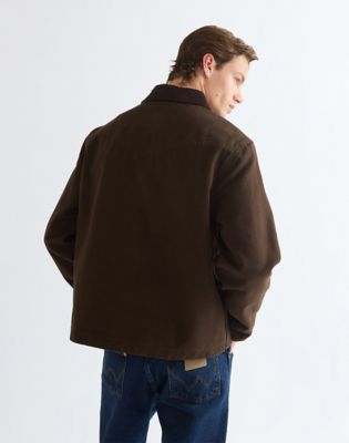 Wrangler Regular kurtka robocza Chocolate Torte