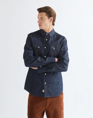 Blue Bell Regular Indigood Icons 27MW Western Shirt in Indigo Raw