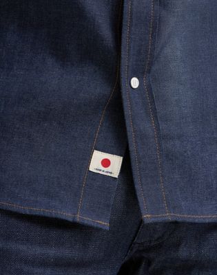 Blue Bell Regular Indigood Icons 27MW Western Shirt in Indigo Raw