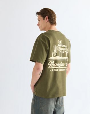 Vintage Tee in Olive Night