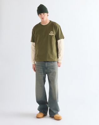 Vintage Tee in Olive Night