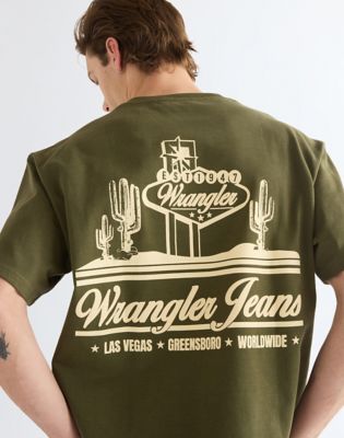 Vintage Tee in Olive Night