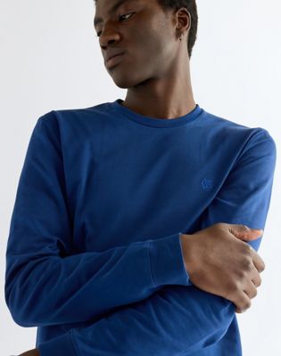 Regular Long Sleeve Tee in Blue Depths