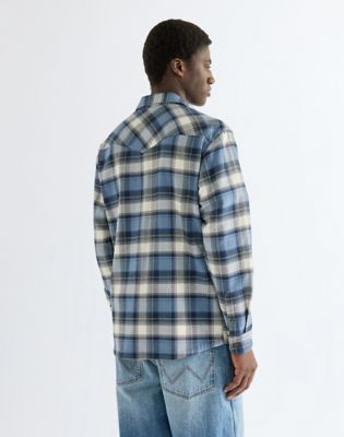 Regular Western Utility Shirt in Bering Sea