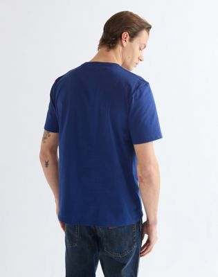 Regular Americana Tee in Blue Depths