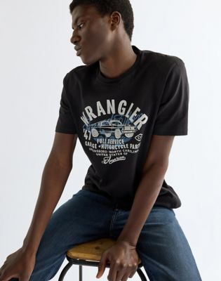 Regular Americana Tee in Black Beauty