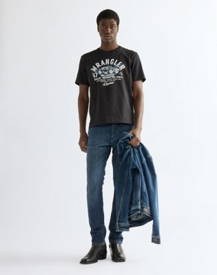 Regular Americana Tee in Black Beauty