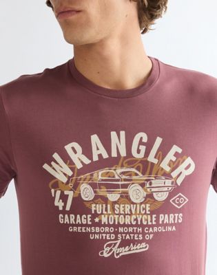 Regular Americana Tee in Rose Brown