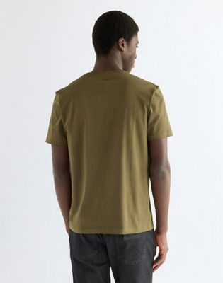 Regular Americana Tee in Olive Night