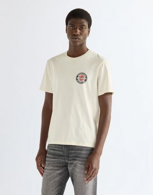 Regular Small Americana Tee in Antique White