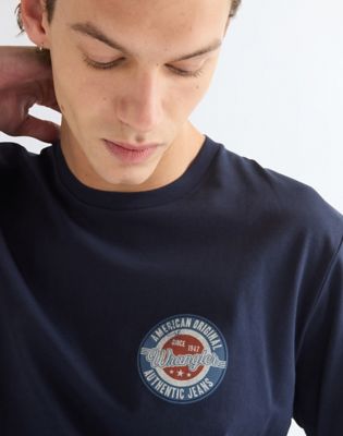 Regular Small Americana Tee in Dark Sapphire