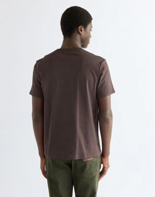 Regular Small Americana Tee in Chocolate Torte