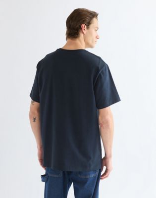 Relaxed Pocket Tee in Dark Sapphire