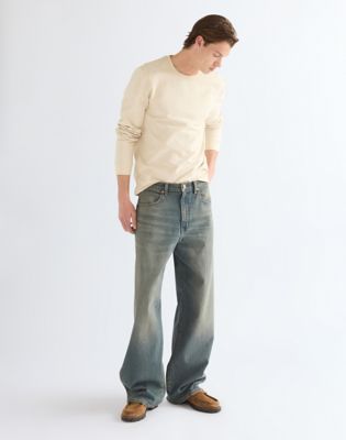 Regular Long Sleeve Tee in Almond Milk