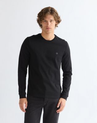 Regular Long Sleeve Tee in Black Beauty