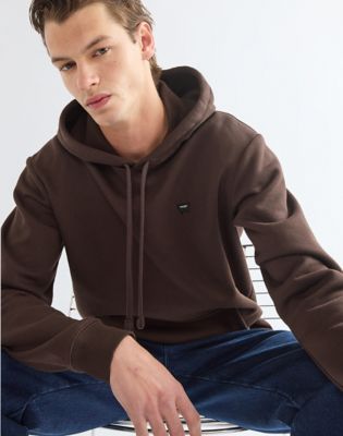 Regular Sign Off Hoodie in Chocolate Torte