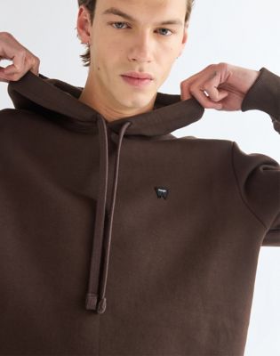 Regular Sign Off Hoodie in Chocolate Torte