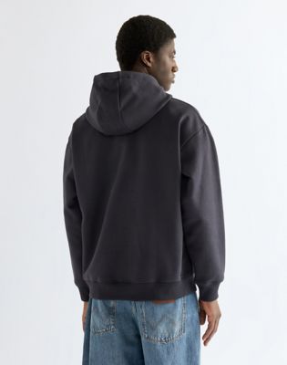 Vintage Graphic Hoodie in Black Beauty