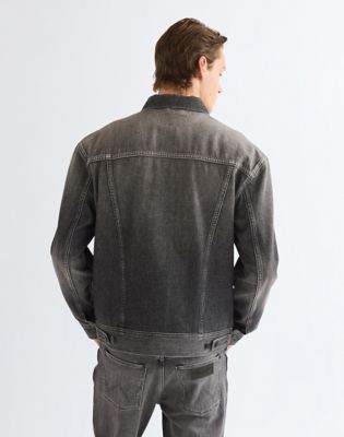 Relaxed Anti Fit Toughlite Trucker Jacket in Smoky Granite