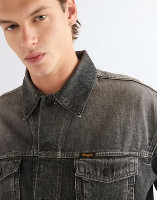 Relaxed Anti Fit Toughlite Trucker Jacket in Smoky Granite